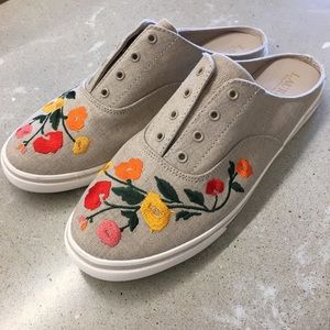 Ralph Lauren Jaidi Li Canvas Mules - Like new!